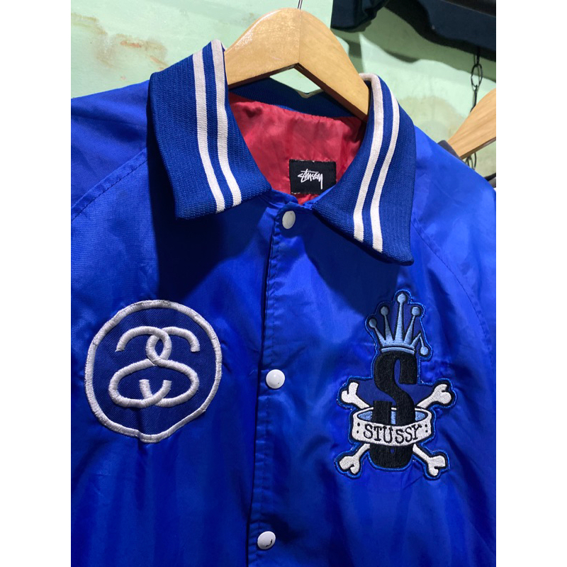 varsity stussy crown vintage