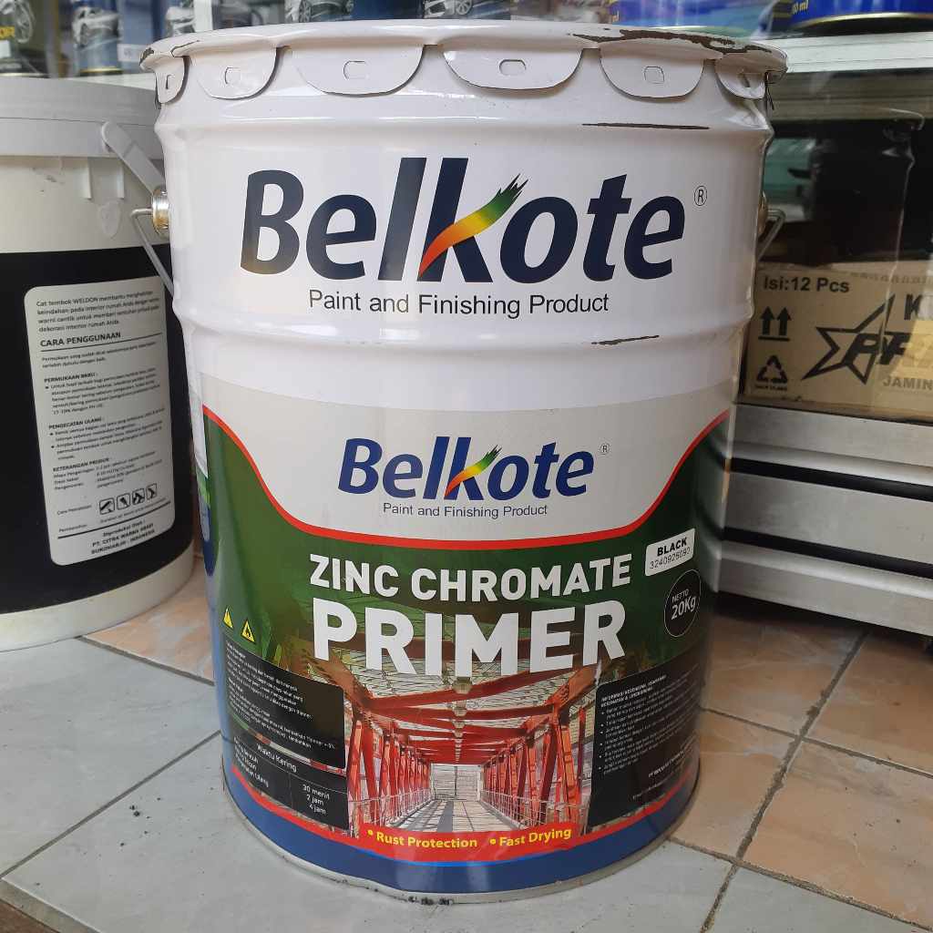 Belkote Zinc Chromate Primer Black (20 Kg)