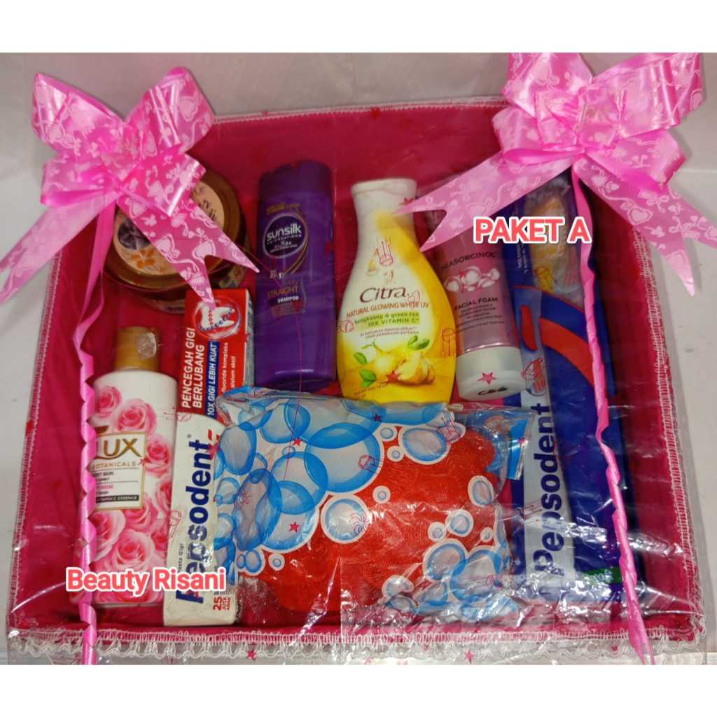 Paket Seserahan Perlengkapan Mandi/Parcel Hantaran Perlengkapan Mandi/Paket Hantaran Nikah Alat Mand