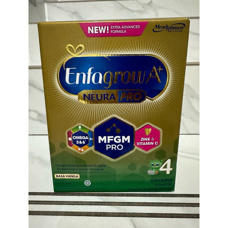 

Susu Enfagrow A+ 1.8kg tahap 4 rasa Vanilla Exp 2026 baru masih segel