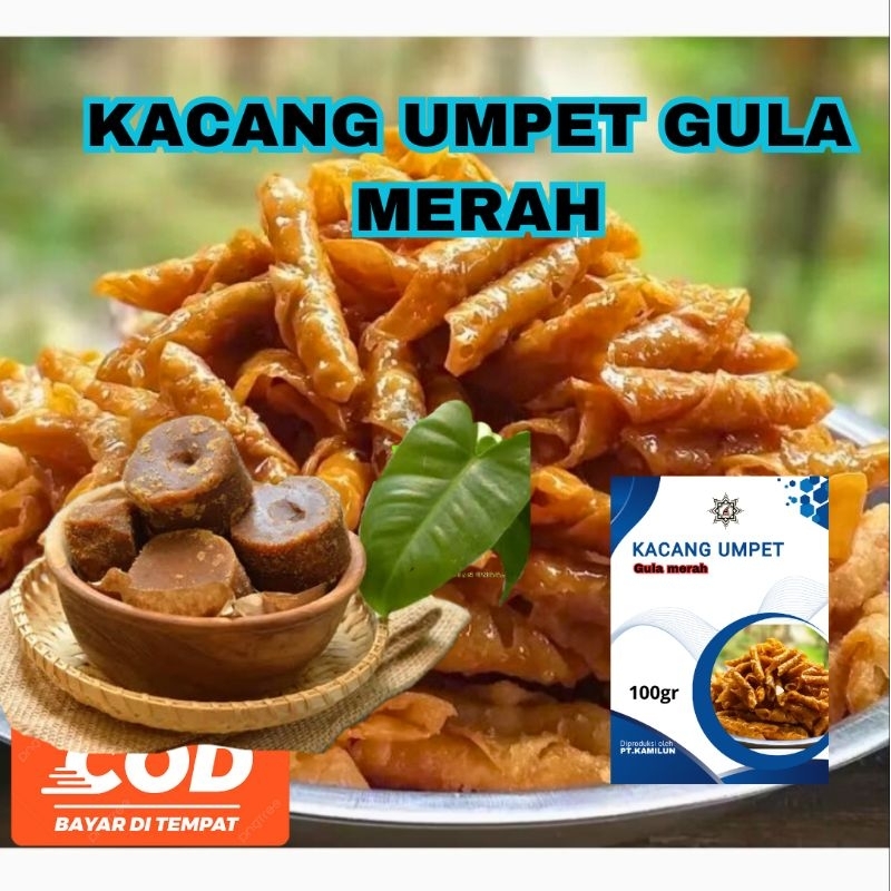 

KACANG UMPET GULA MERAH ORIGINAL KACANG UMPET MANIS