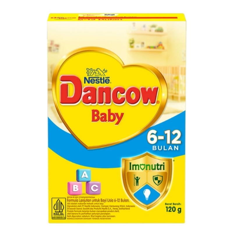 

Dancow Baby Susu bubuk Formula Bayi usia 6-12 Bulan