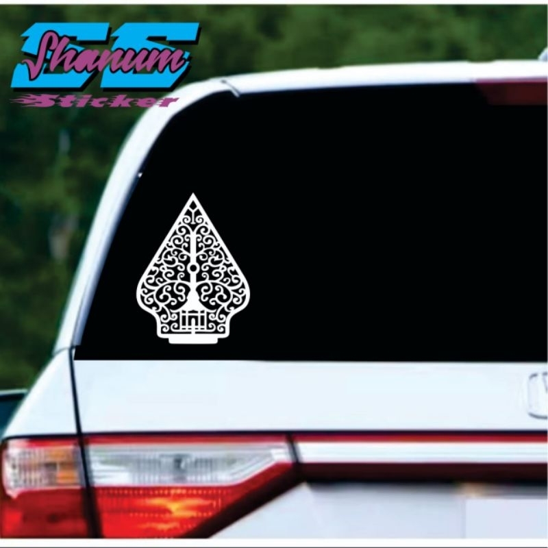 STIKER CUTTING GUNUNGAN WAYANG REFLEKTIF