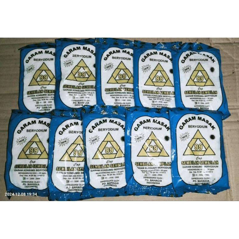 

Garam halus 10pcs garam Masak Berydium garam dapur garam murah
