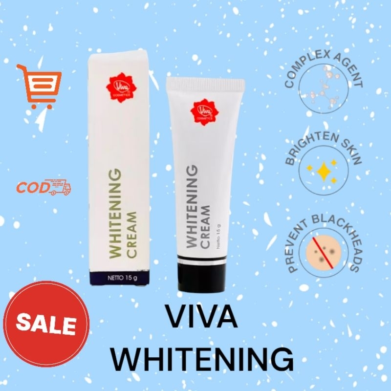 VIVA WHITENING CREAM PEMUTIH ORIGINAL BPOM