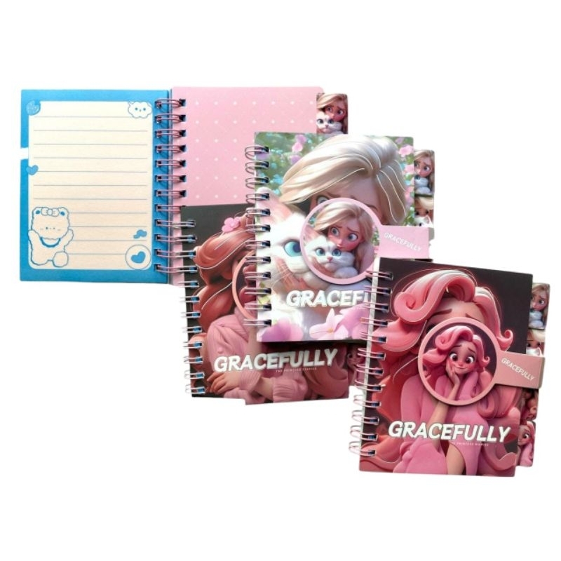 

NOTEBOOK SPIRAL 7 6414 GRACEFULLY