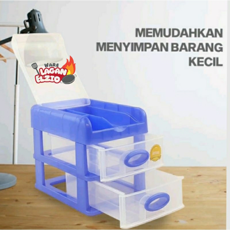 laci mini plastik/loker plastik/Ware Lagan Elzio rak plastik Pelapit Barang Kecil