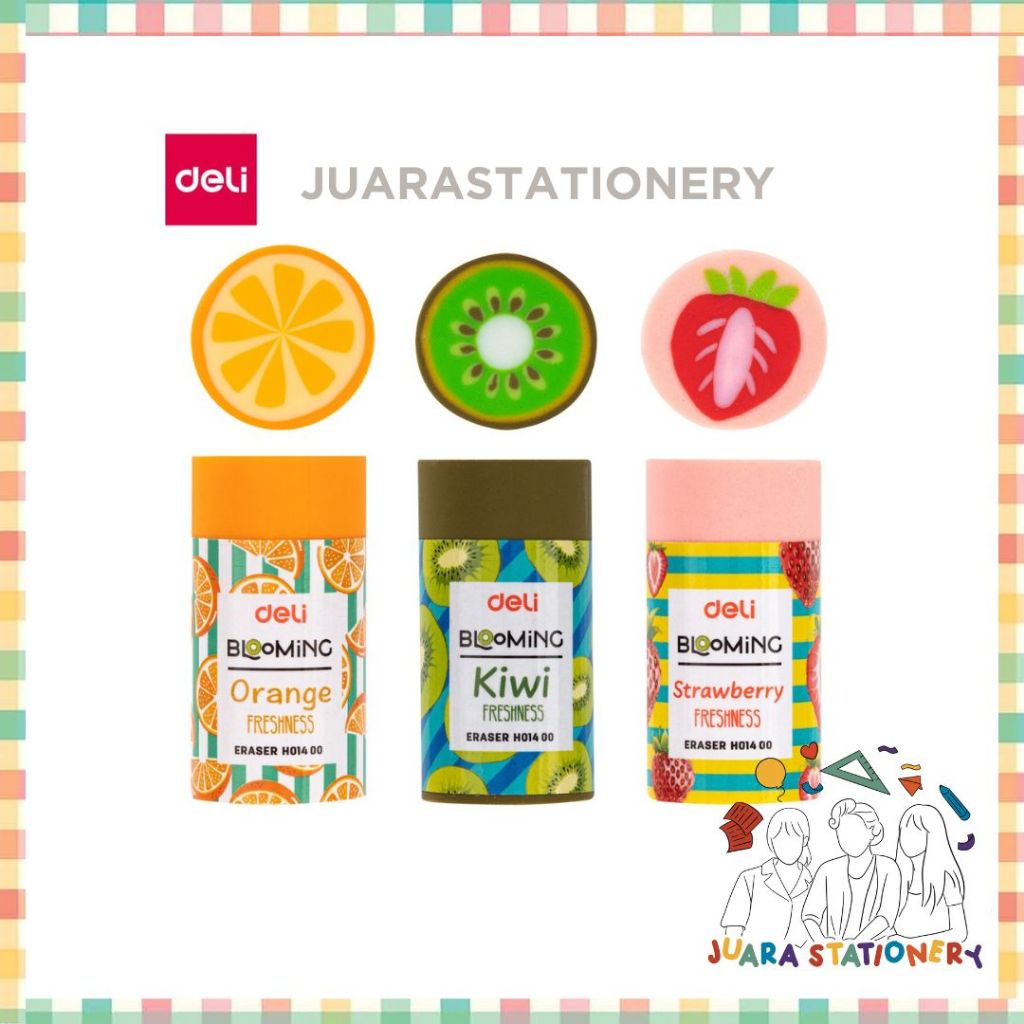 

Penghapus Deli Eco - PVC Blooming Series Deli EH01400 (3122) / Stip Setip / Eraser / penghapus / penghapus pensil / penghapus lucu / penghapus karakter / eraser / deli / penghapus mini / penghapus unik