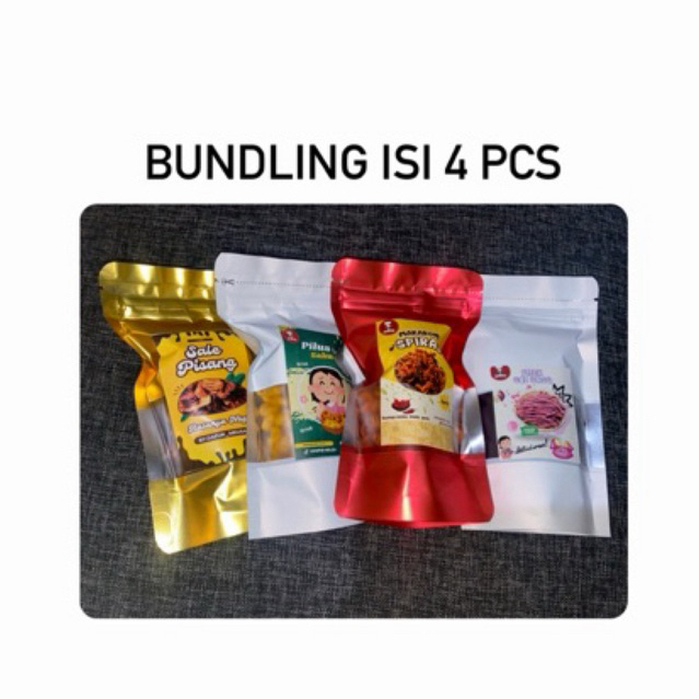 

Bundling 4 Pcs Snack