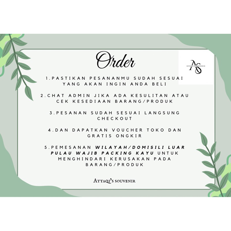 Hiasan Meja Allah Muhammad Aesthetic (New)