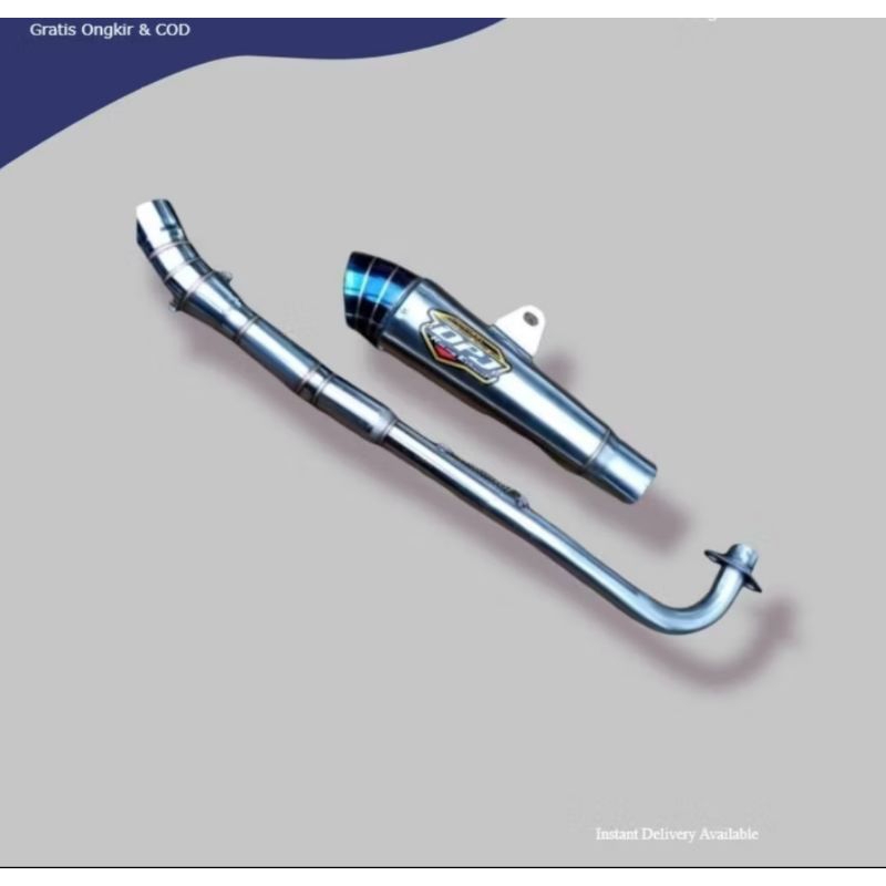 Knalpot Racing DPJ All Bebek Supra Shogun Smash Karisma Jupitet Vega Astrea grand Revo Legenda