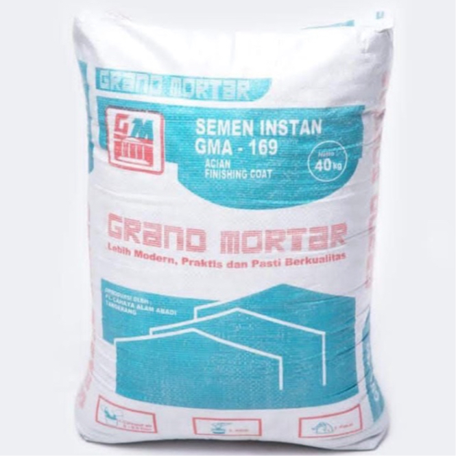 Semen Instant Lem Perekat HEBEL BATA RINGAN Grand Mortar GMA - 169 (BUKAN UNTUK SATUAN, MOHON DIBACA