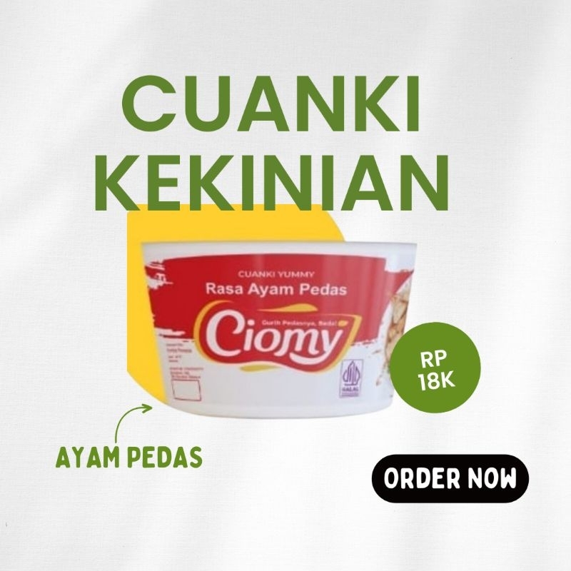 

Cuanki Instan Ayam Pedas Ciomy