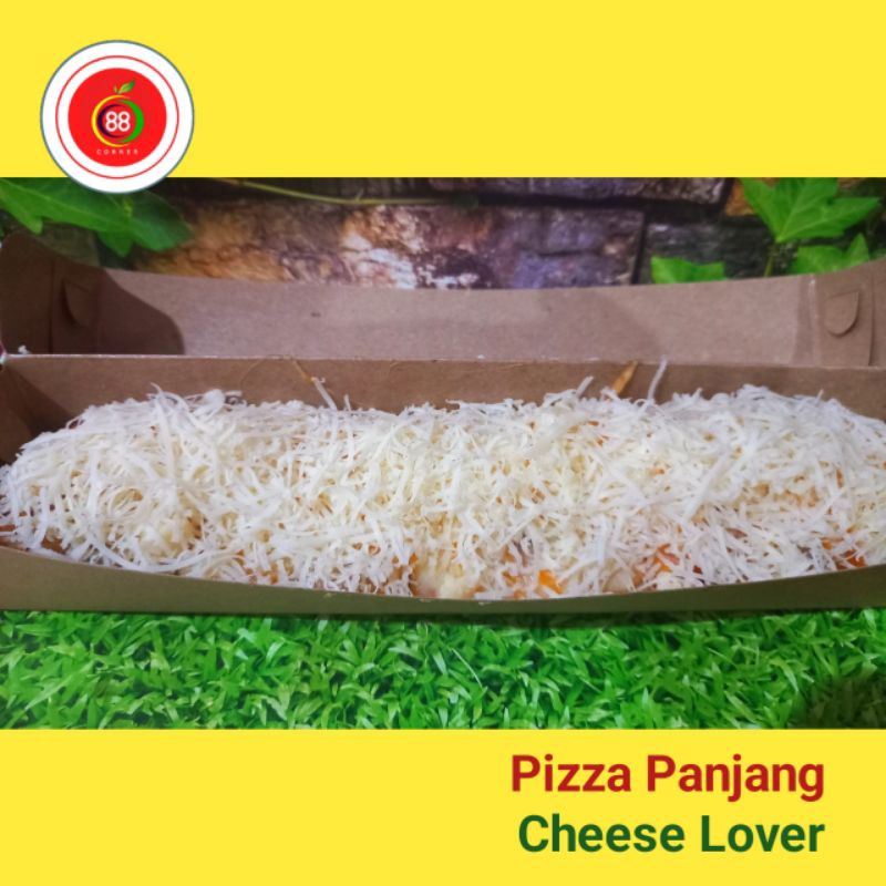 

pizza panjang cheese lovers