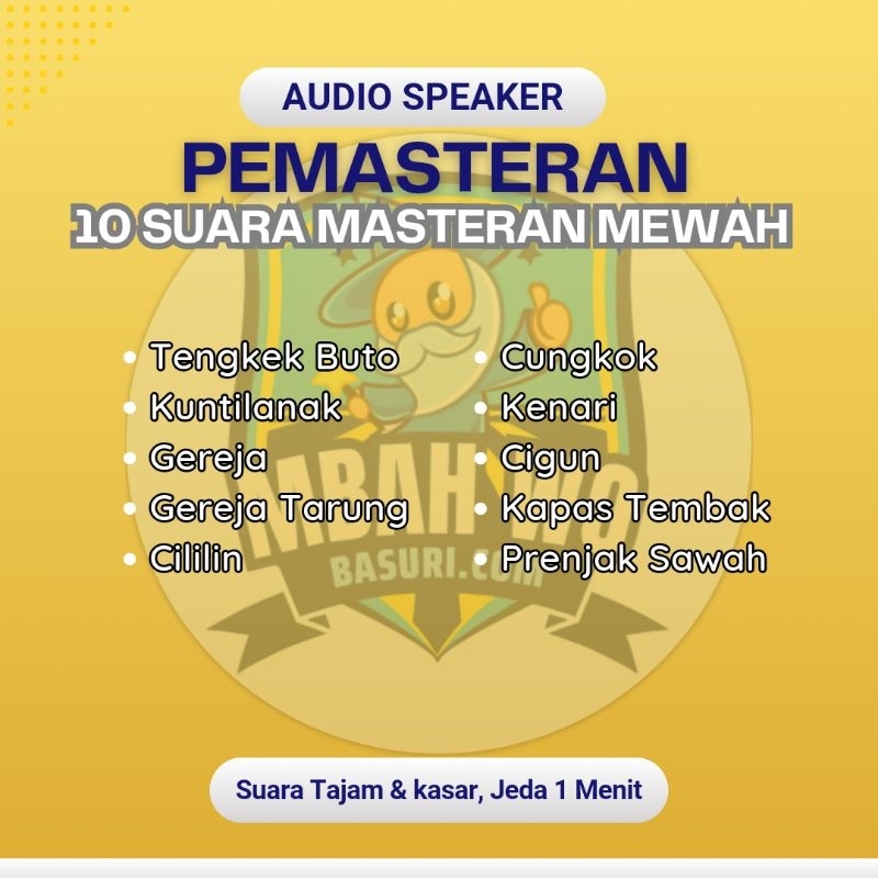 MEMORI MASTERAN BURUNG MURAI