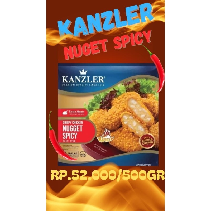 

kanzler NuGet spicy 500gr