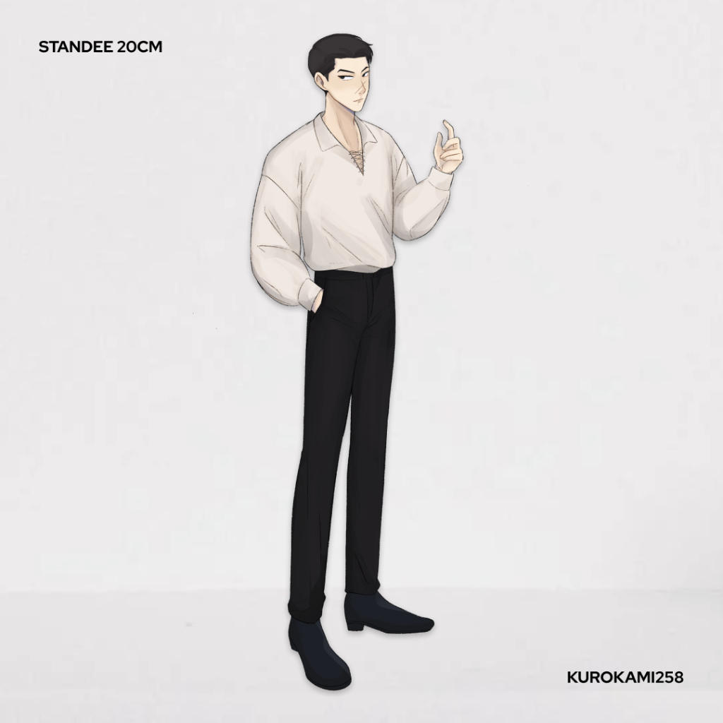 Lookism Kim Gimyung Standee 20 cm (Fanmerch by Kurokami258)