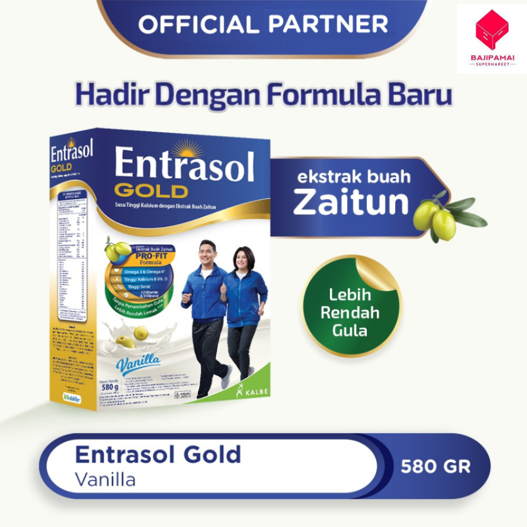 

ENTRASOL GOLD VANILLA 580GR