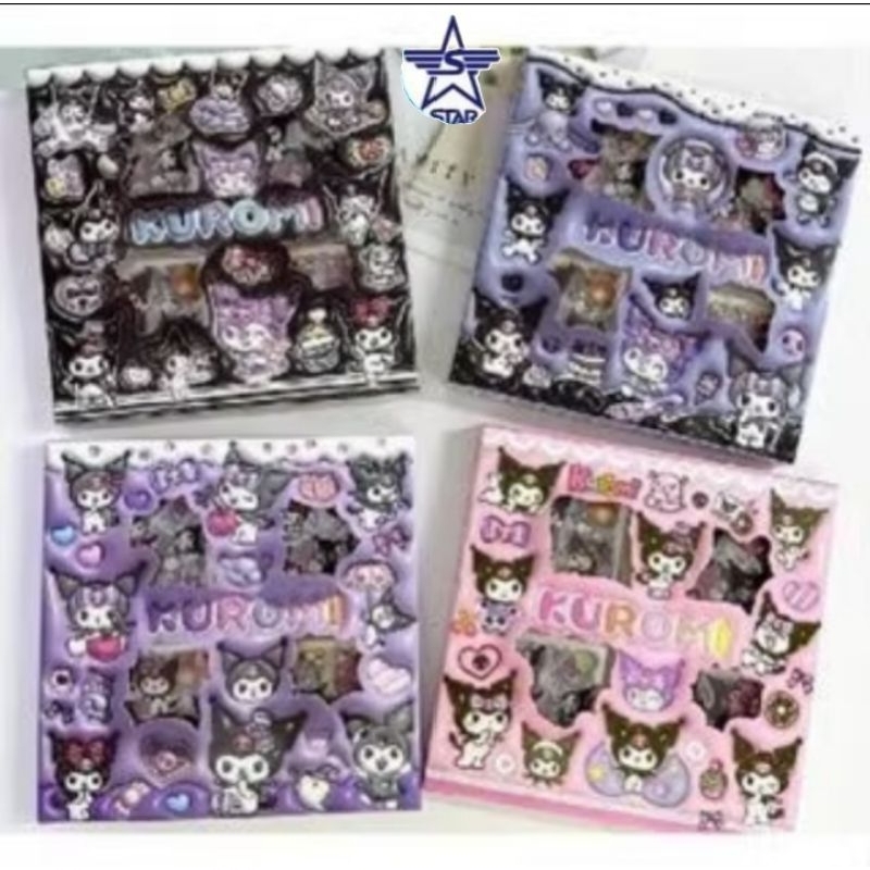 

STIKER Sanrio new / Labubu Terbaru new / Stiker Sanrio kuromi melody cinnamorol hello kitty momo Mobile Legend Princess Isi 100 Lembar Stiker Waterproof Botol Minum Tumblr Kartun Viral Lucu Korea DIY/Stiker Aesthetic DIY Buku Diary