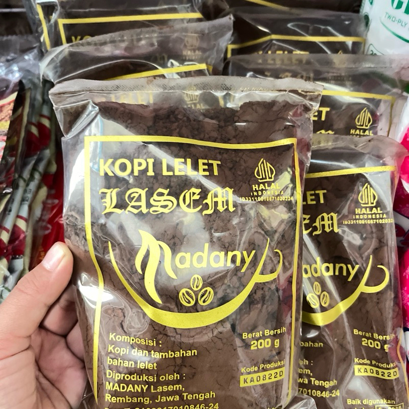 

Madany Kopi Lelet Lasem | Kopi murni 200 gram