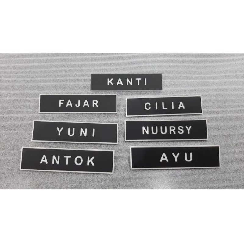

NAMA DADA PERSIT , NAMETAG , MODEL GRAFIR AKRILIK TERMURAH