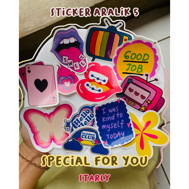 

STARLY - ARALIK 5 STIKER AESTETIC STIKER LUCU STIKER KAWAI STIKER HELM STIKER TUMBLR STIKER KOPER STIKER TEMPEL