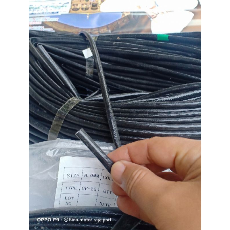 6 mili selongsong kabel selang bungkus kabel selongsong pembungkus pipa kabel tahan panas selang pen