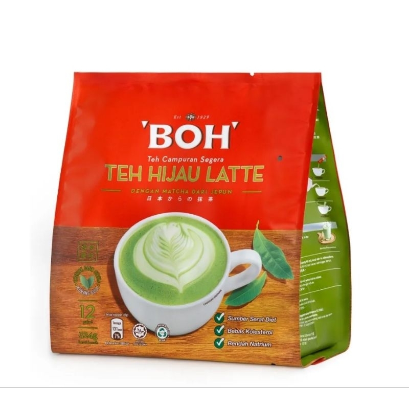 

BOH Teh Original 3in1 instant mix tea Less Sugar ori Malaysia