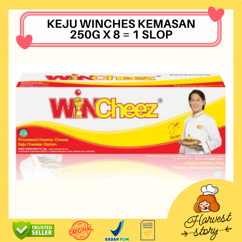 

WINCHEEZ KEJU WINCHES KEMASAN 250G X 8 = 1 SLOP / KEJU WINCHEEZ KEJU WINCHES 2KG