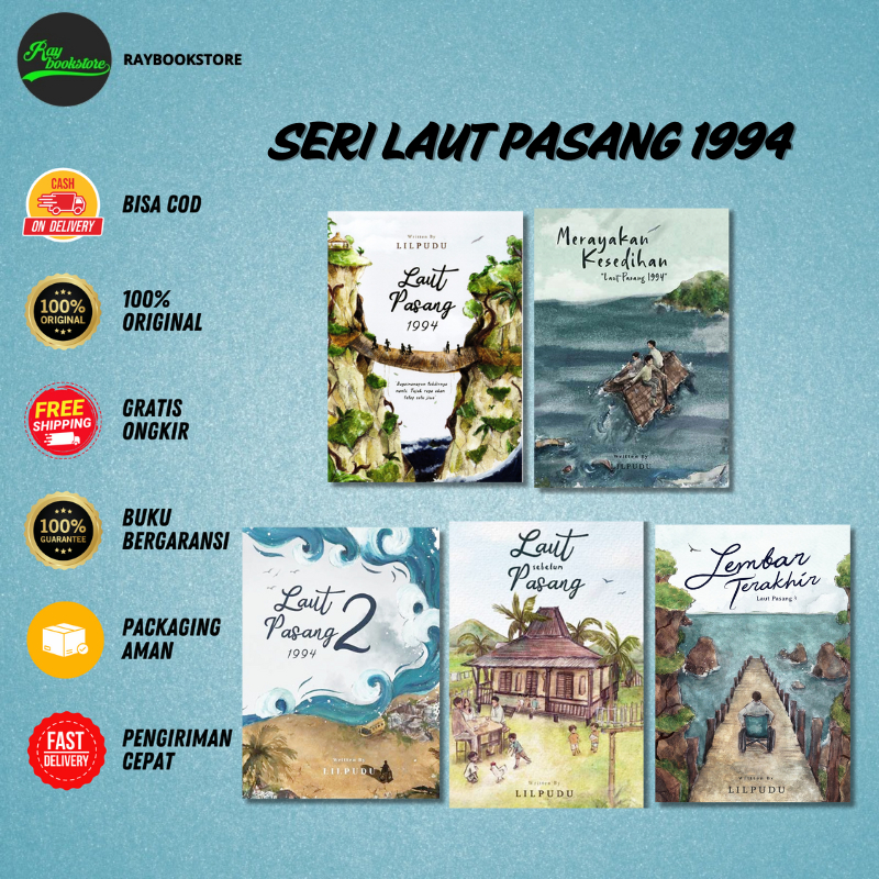 Seri Novel Laut Pasang 1994 : Laut Pasang 1994, Merayakan Kesedihan, Laut Pasang 2, Laut Sebelum Pas