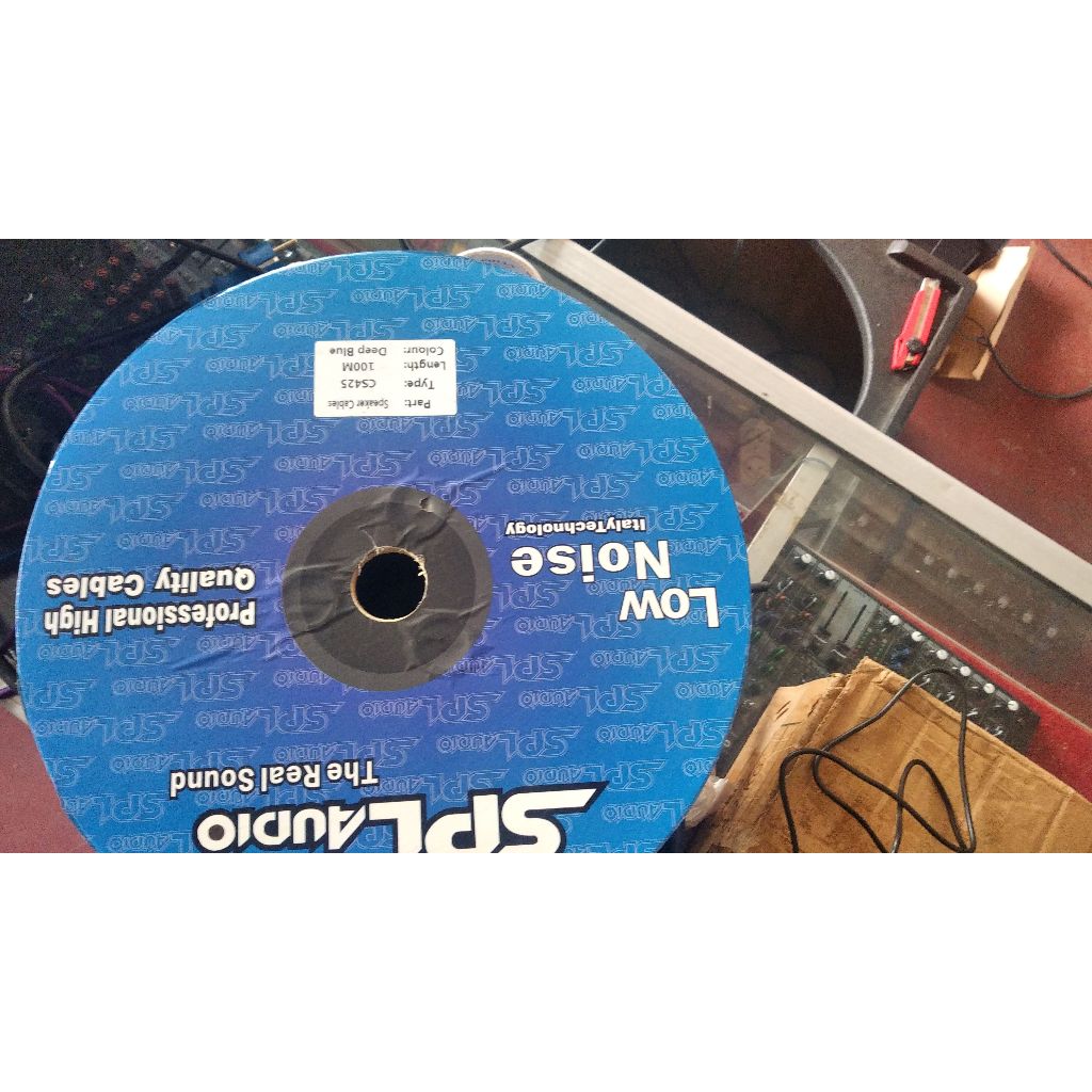 KABEL SPEAKER SPL AUDIO 4 X 4 MM CS-425 Kabel Speaker Isi 4 X 2.5MM HARGA PPERMETER