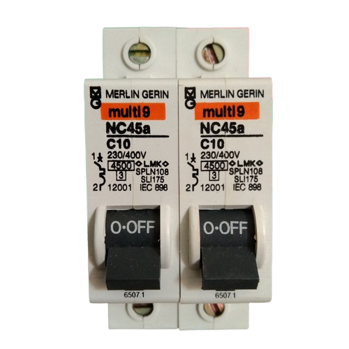MCB NC45A/NC45N 1 PAS 10A MERLIN GERIN SNI LMK Second/Bekas Normal