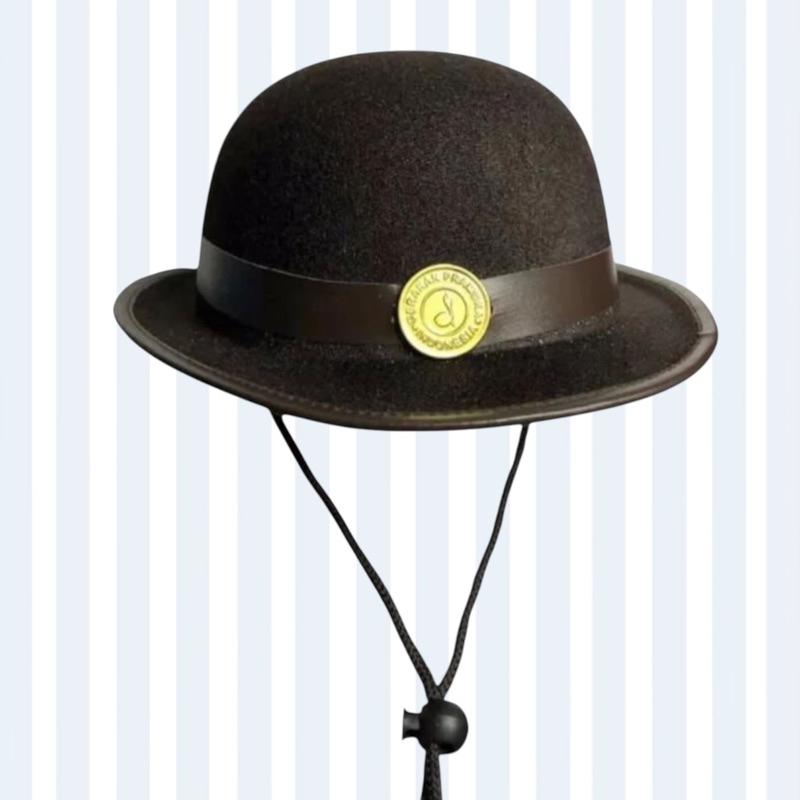 Topi Boni Pramuka/Topi Boni Pramuka Anak Sekolah/Topi Boni Outdoor/Topi Boni Camping/Topi Boni Pramu