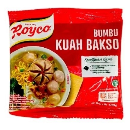 

Royco Bumbu Kuah Bakso Sapi 100gr