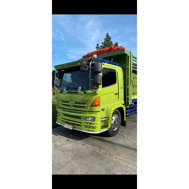 pijakan kaki bemper hidrolis hidrolik Hino,Fuso dll