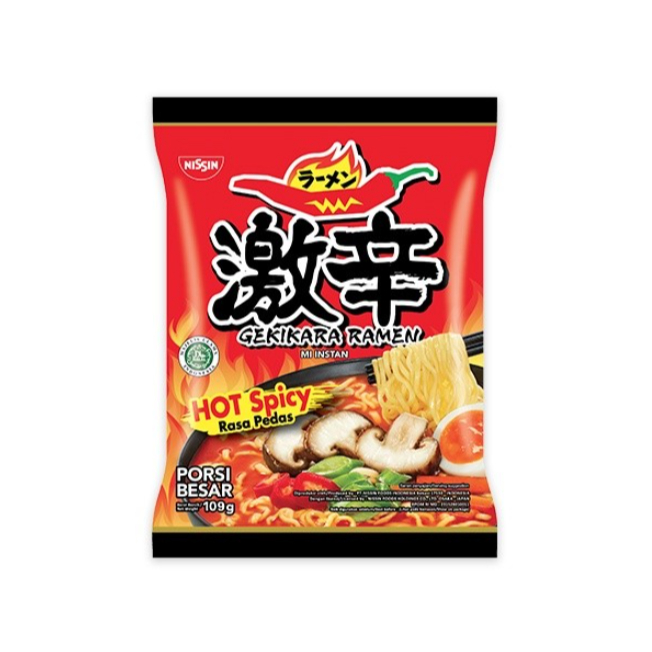 

Nissin Gekikara Ramen Hot Spicy 109gr
