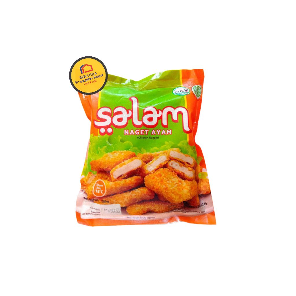 

SALAM NUGGET 250 GR / SALAM NUGGET FROZZEN FOOD