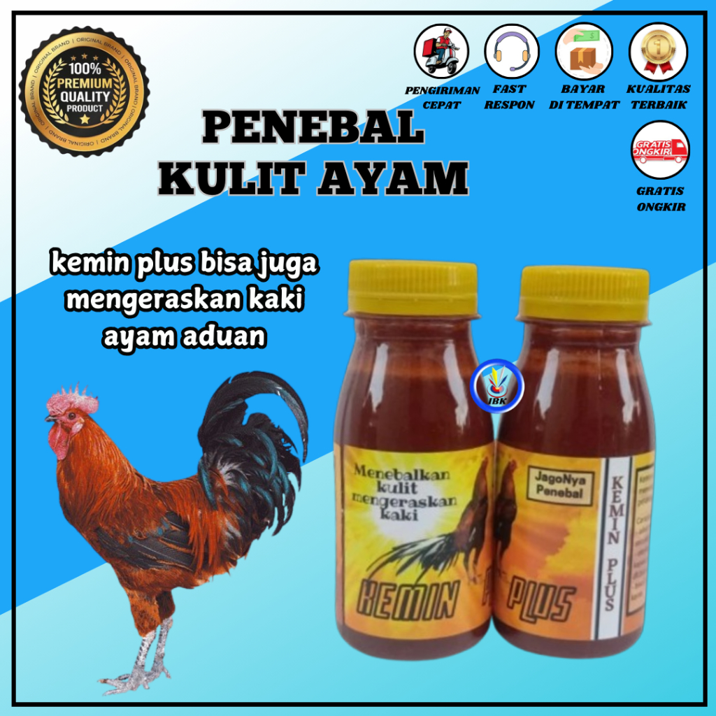 kemin ayam penebal kulit ayam pengeras kaki ayam kemin plus  IBK_123