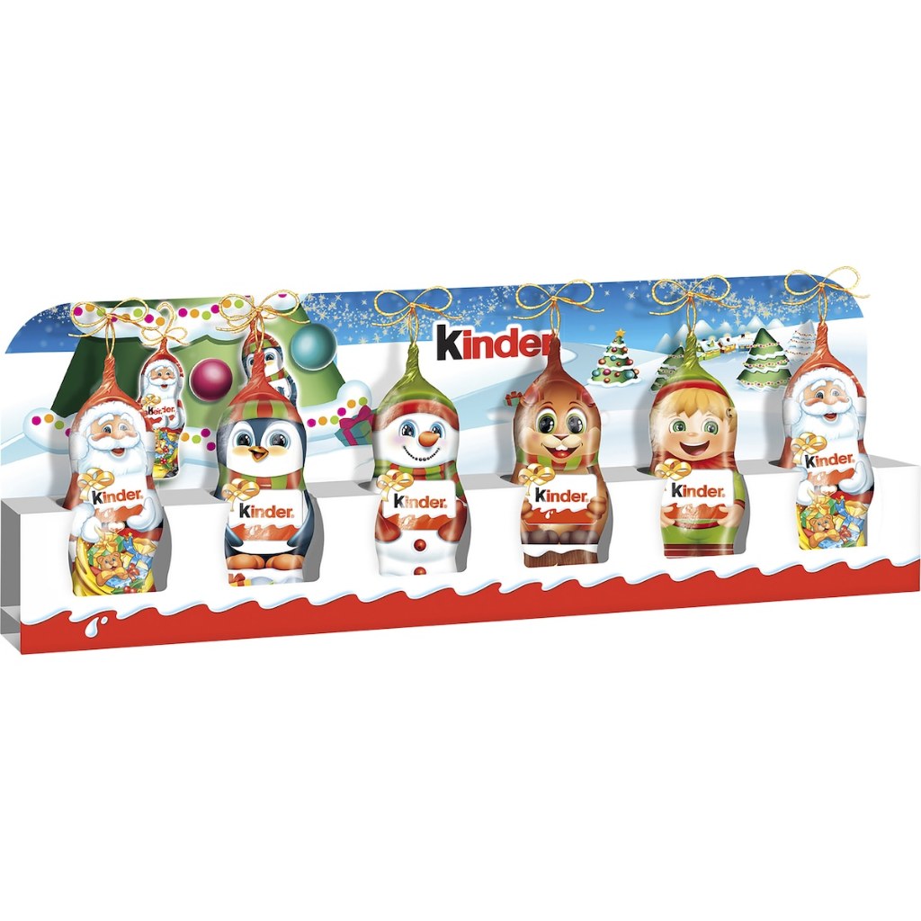 

Kinder Christmas Mini Chocolate Figures 6 pack Australia