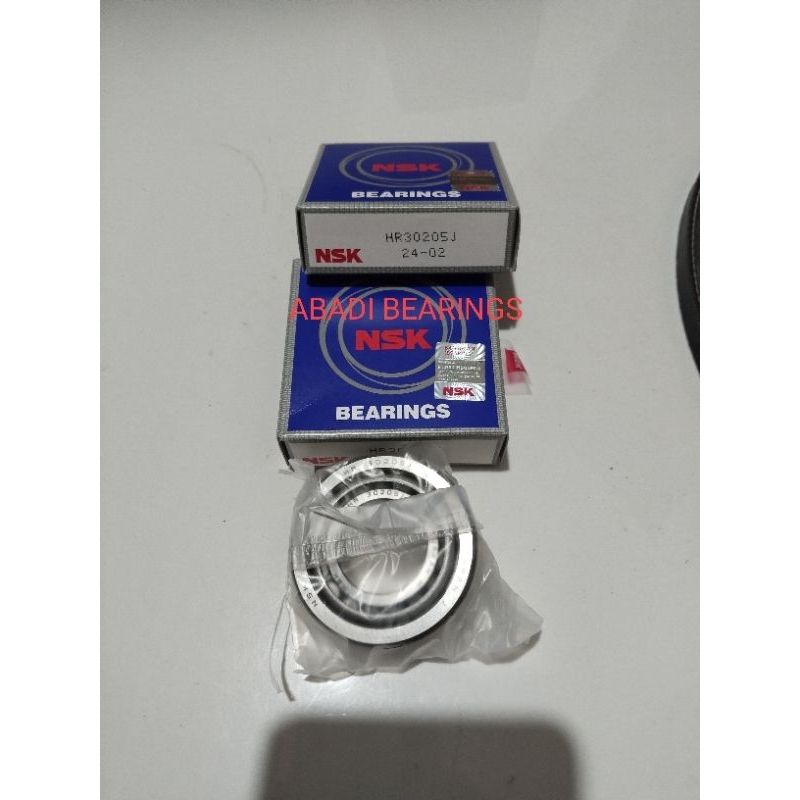 BEARING TAPERED 30205 NSK JAPAN ASLI