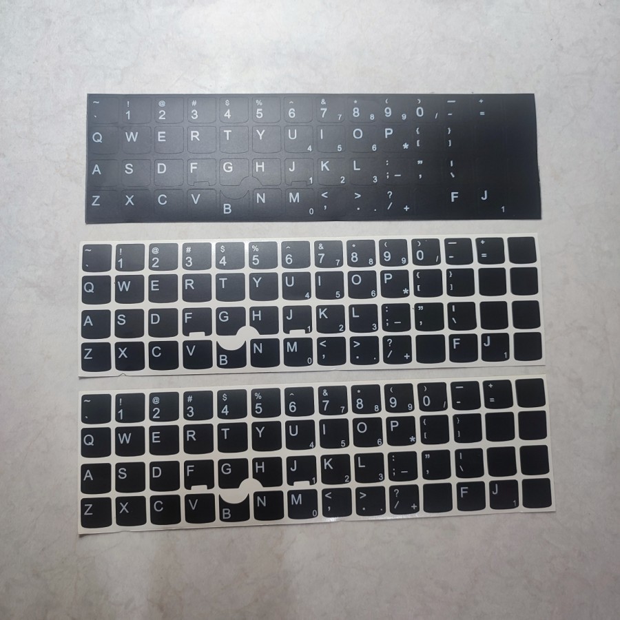 Sticker Keyboard Lenovo Thinkpad 12" 14" Type T430,440,450 & X230,240