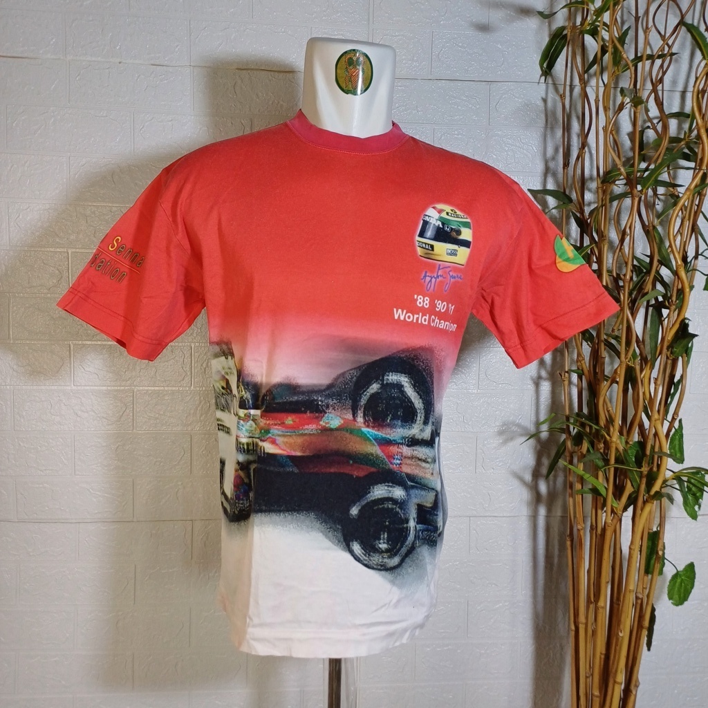 KAOS NASCAR BY AYRTON SENNA FOUNDATION, SIZE M (SECOND BRANDED) PEKAT, PT16