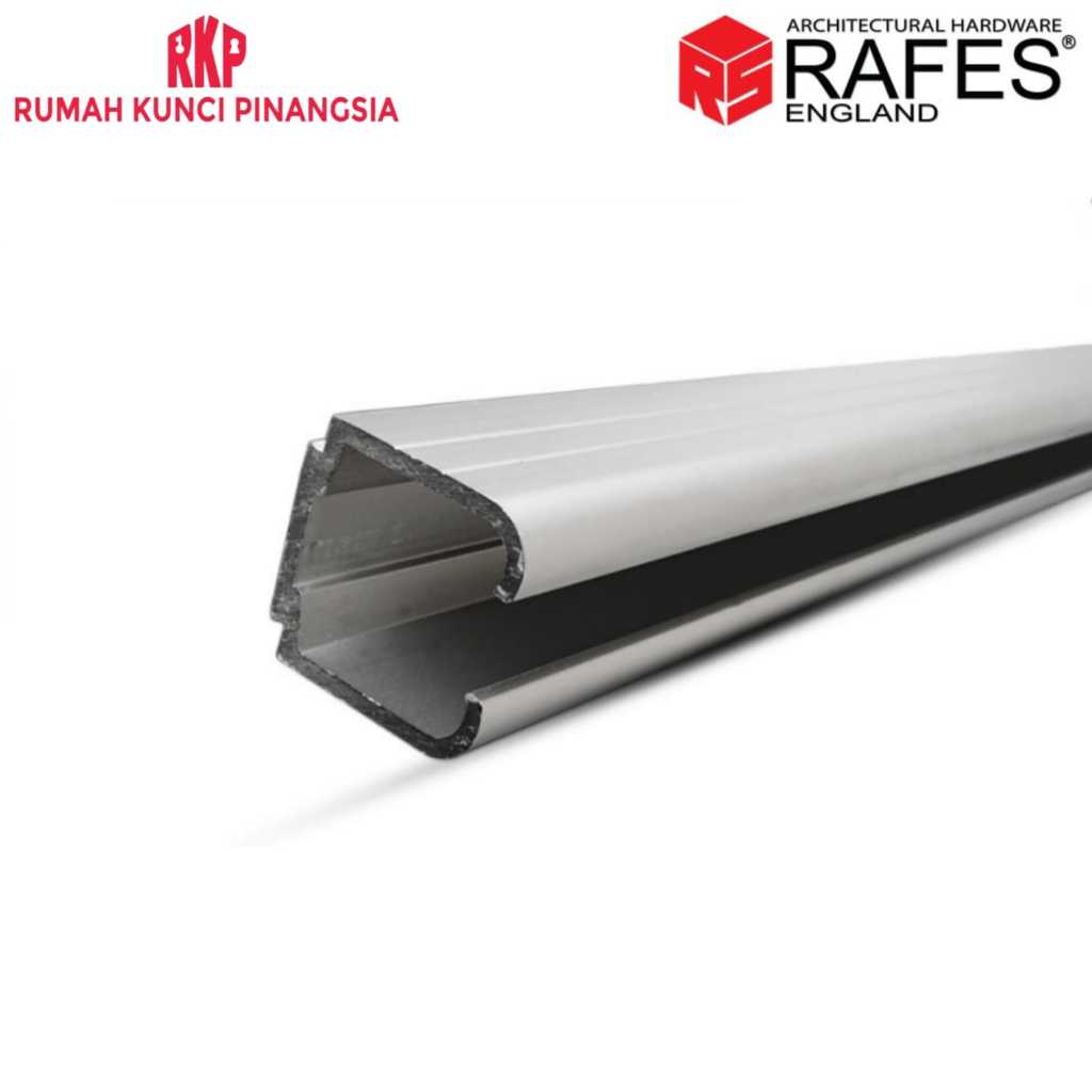 REL PINTU GESER ALUMINIUM SLIDING DOOR TRACK 2 METER RAFES // SP 7072