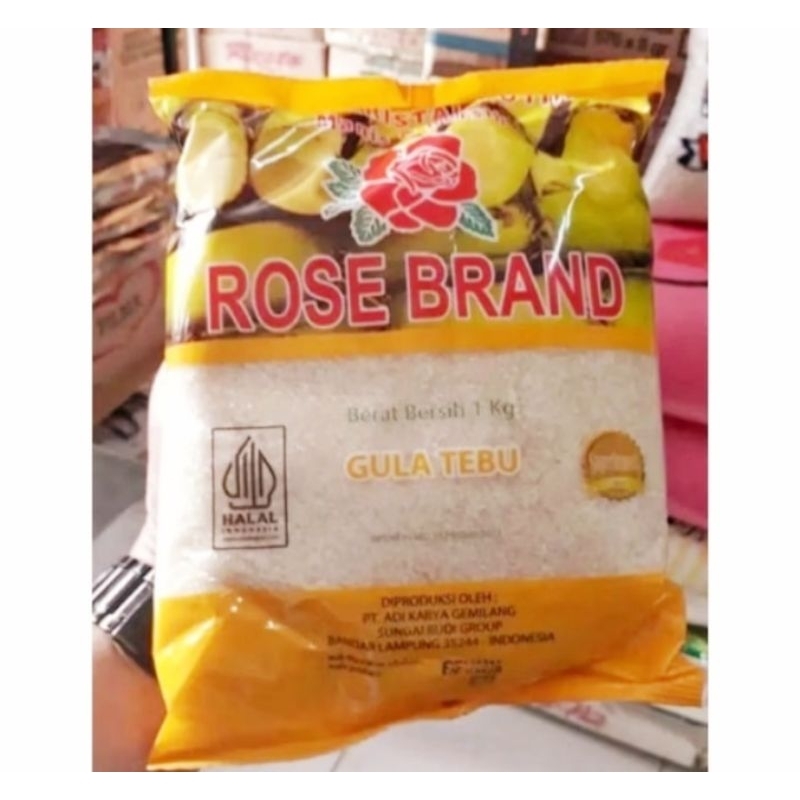 

gula tebu rose brand 1 kg gula kristal rose brand 1kg