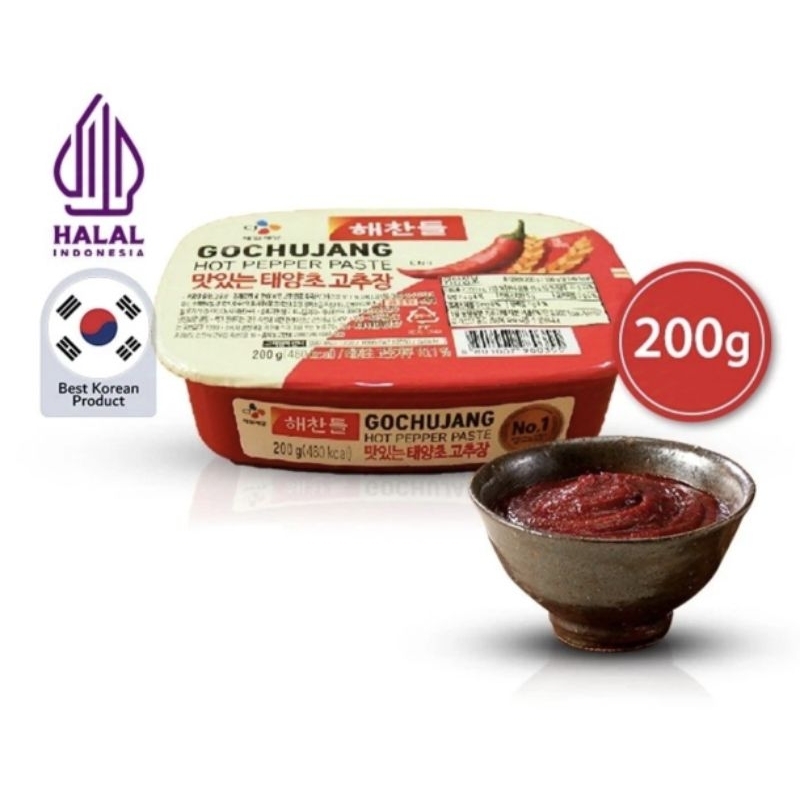 

GOCHUJANG Korea Sambal Saos Pasta Pedas Korea Halal MUI Korea 200gr