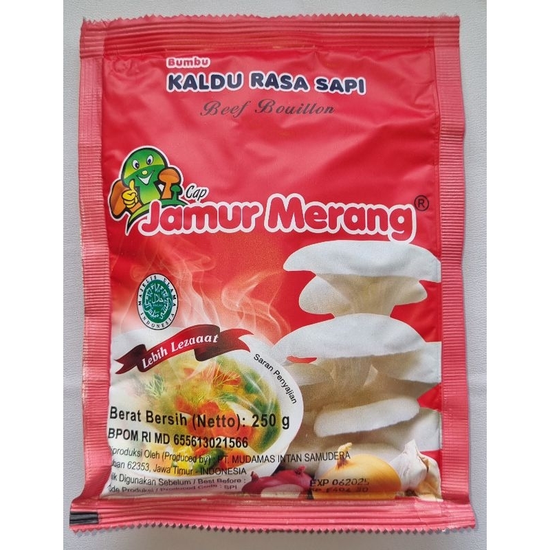 

Kaldu Jamur Merang Rasa Sapi