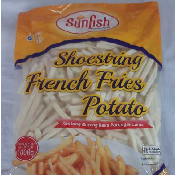 

Sunfish Frozen Shoestring Fries 1kg