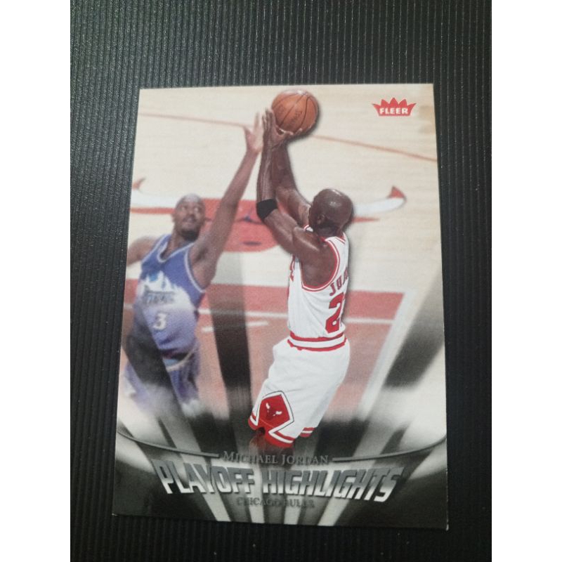 kartu basket Fleer Michael Jordan kartu basket jordan
