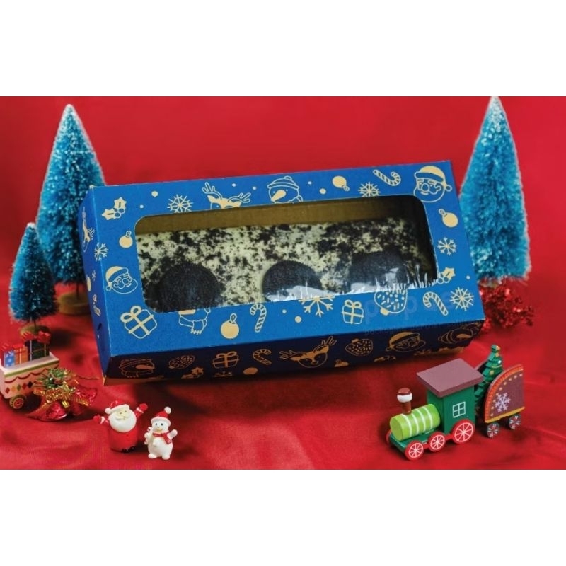 

Dus Brownies Hampers Box Natal 25x12x6