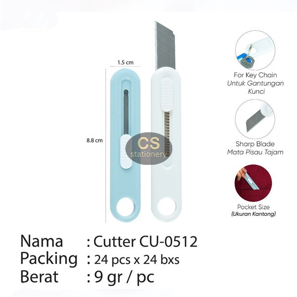 

Mini Cutter / Pemotong Kertas JOYKO CU-0512